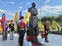 В Кургане открыли памятник маршалу Филиппу Голикову